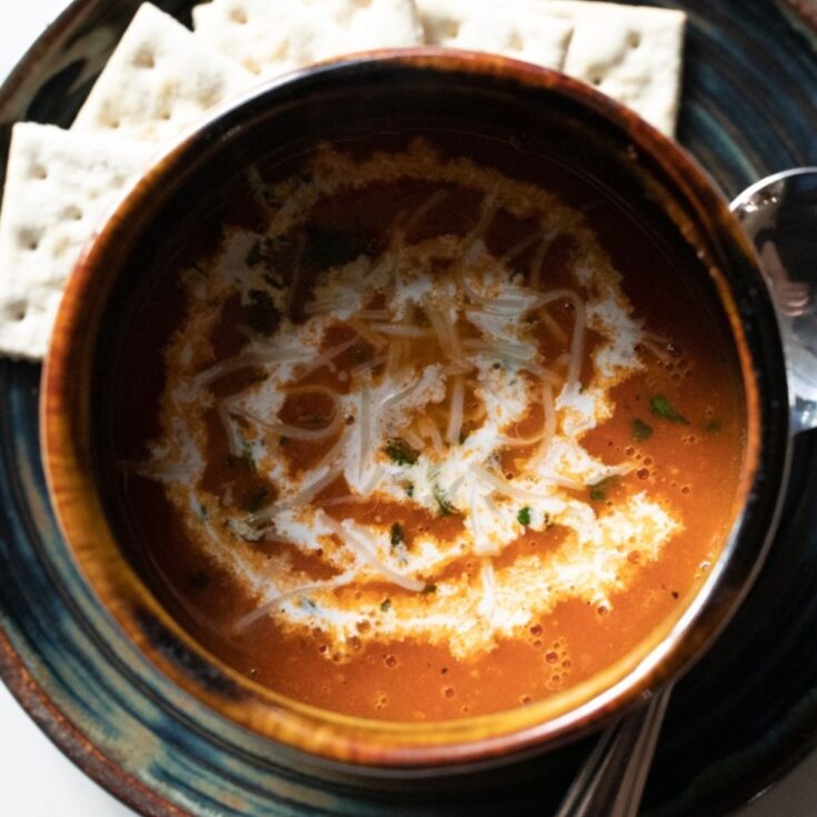 Traeger Roasted Tomato Soup
