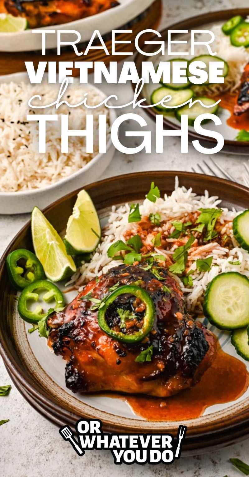 Traeger Vietnamese Chicken Thighs