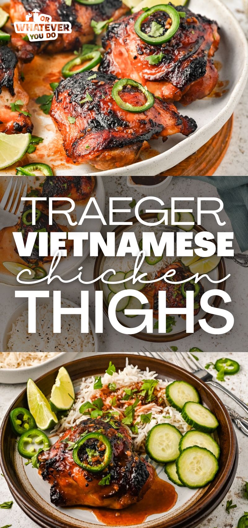 Traeger Vietnamese Chicken Thighs