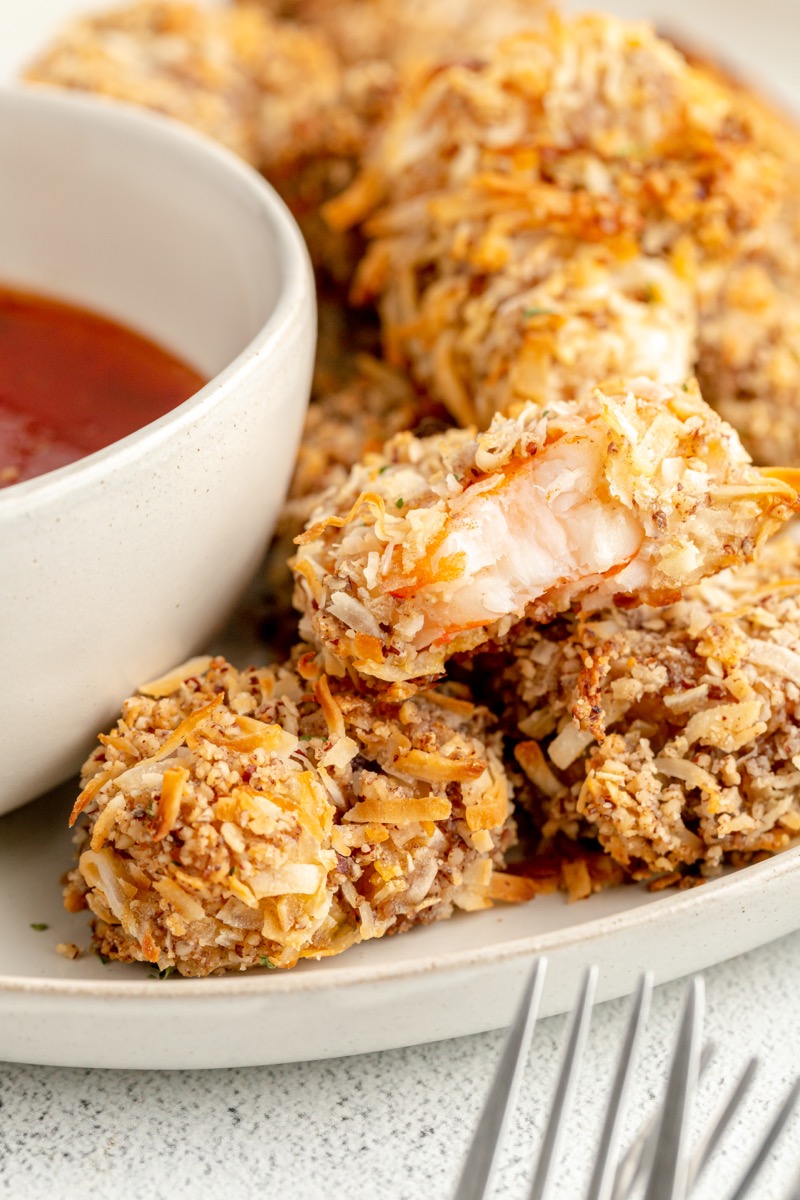 Traeger Coconut Pecan Shrimp