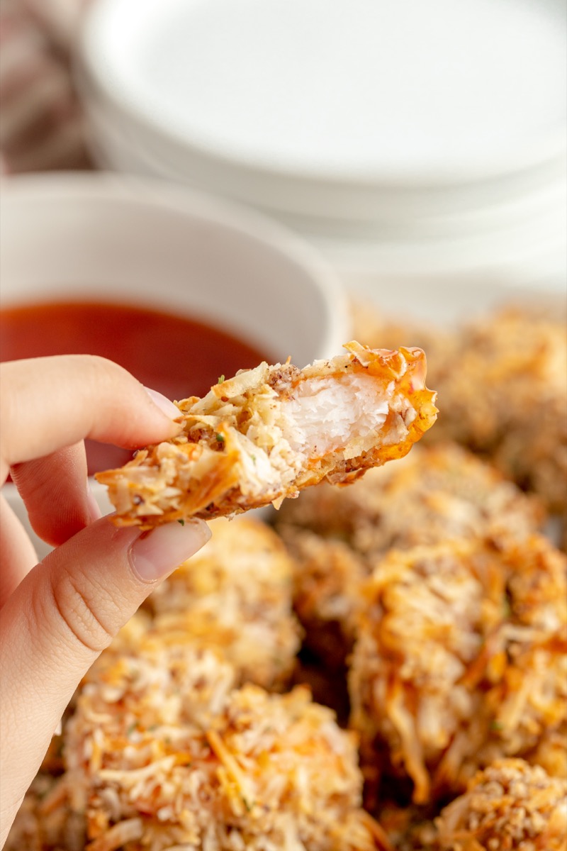 Traeger Coconut Pecan Shrimp