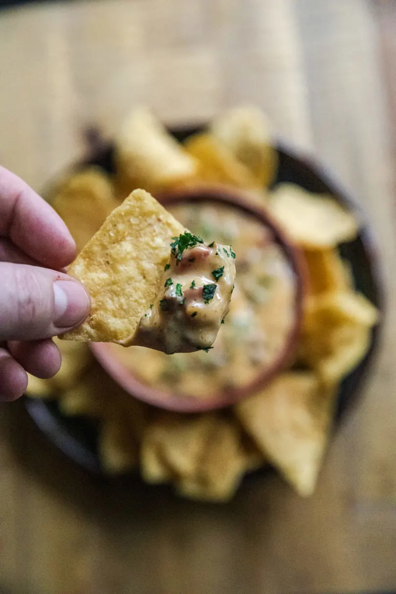 Easy Smoked Queso