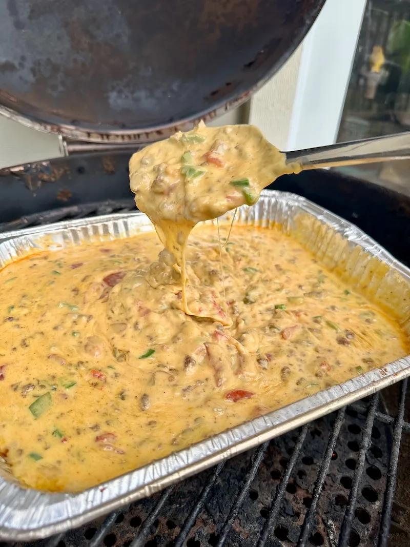 Easy Smoked Queso