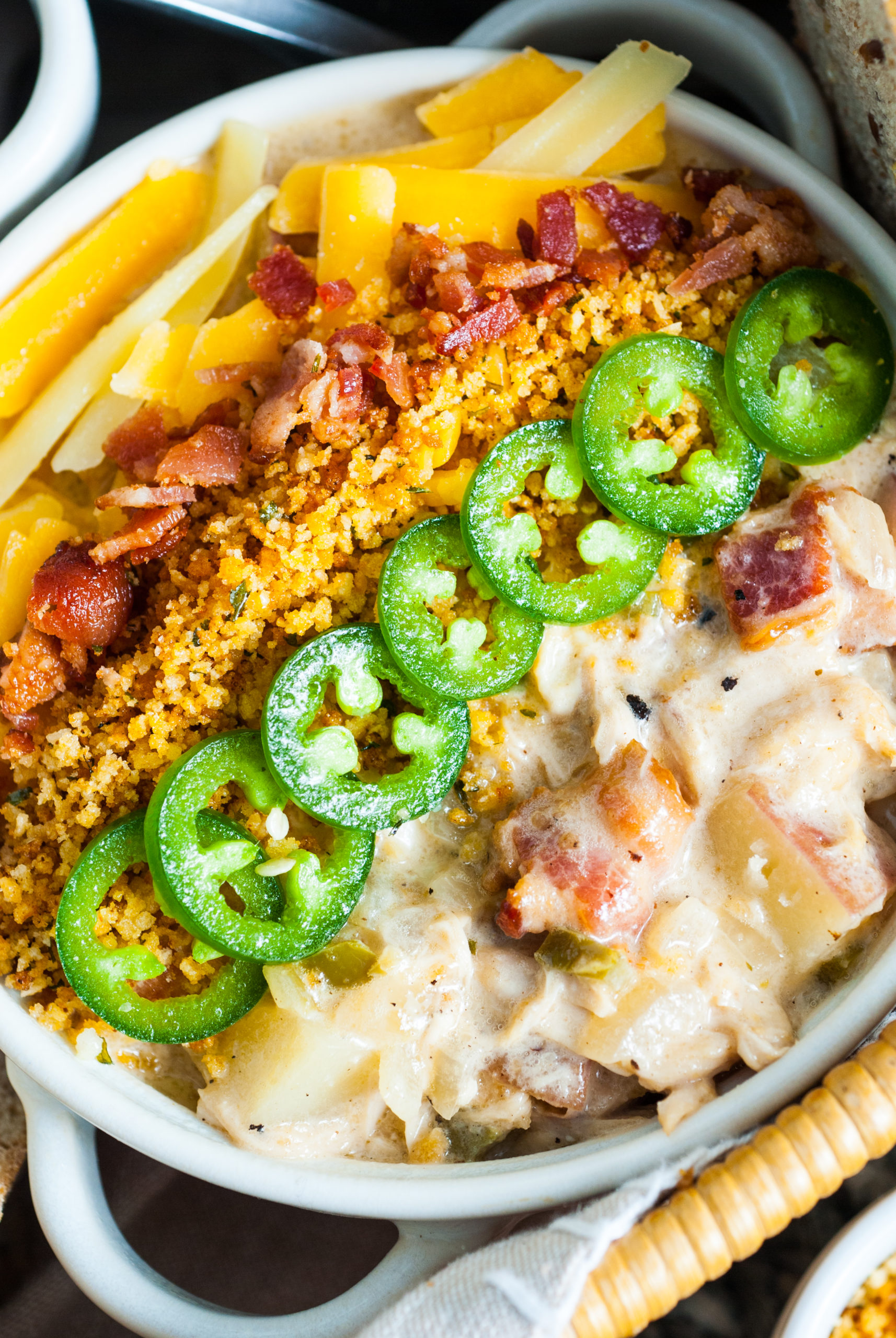 Jalapeño Popper Smoked Chicken Soup