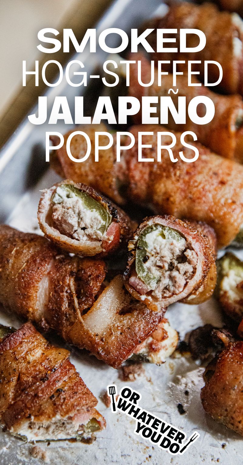 Smoked Hog-Stuffed Jalapeño Poppers