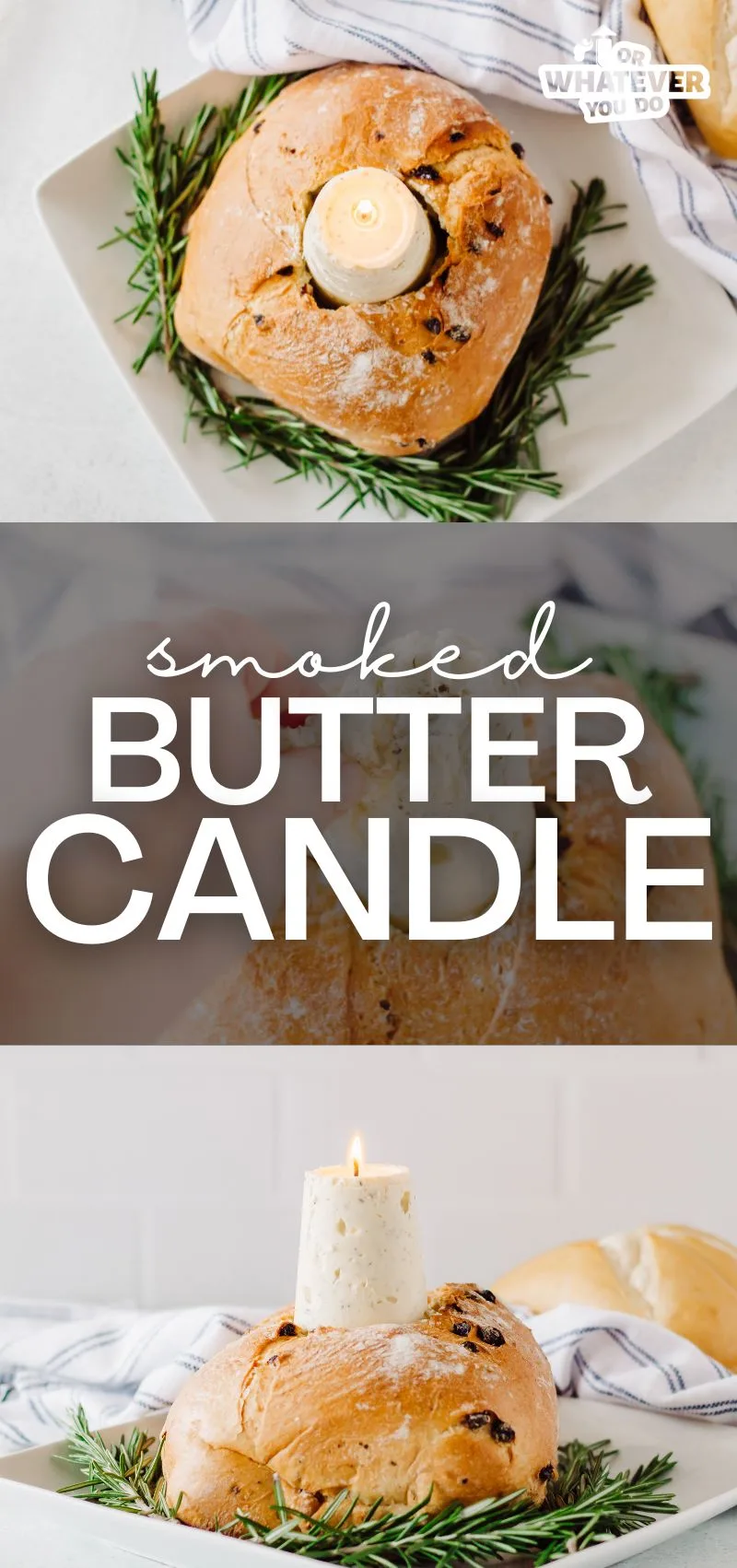 Smoked Butter Candle