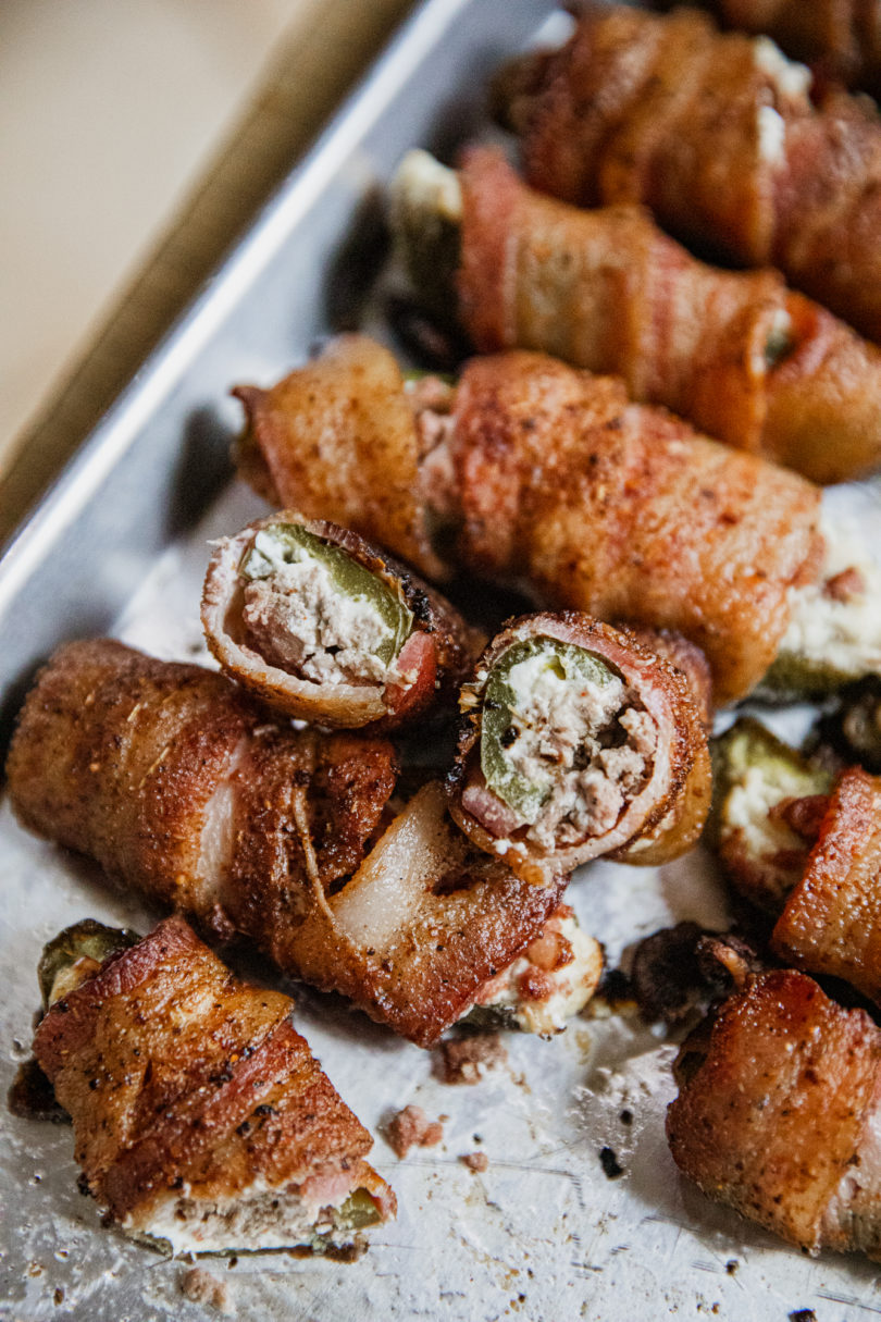 Smoked Hog Stuffed Jalapeno Poppers