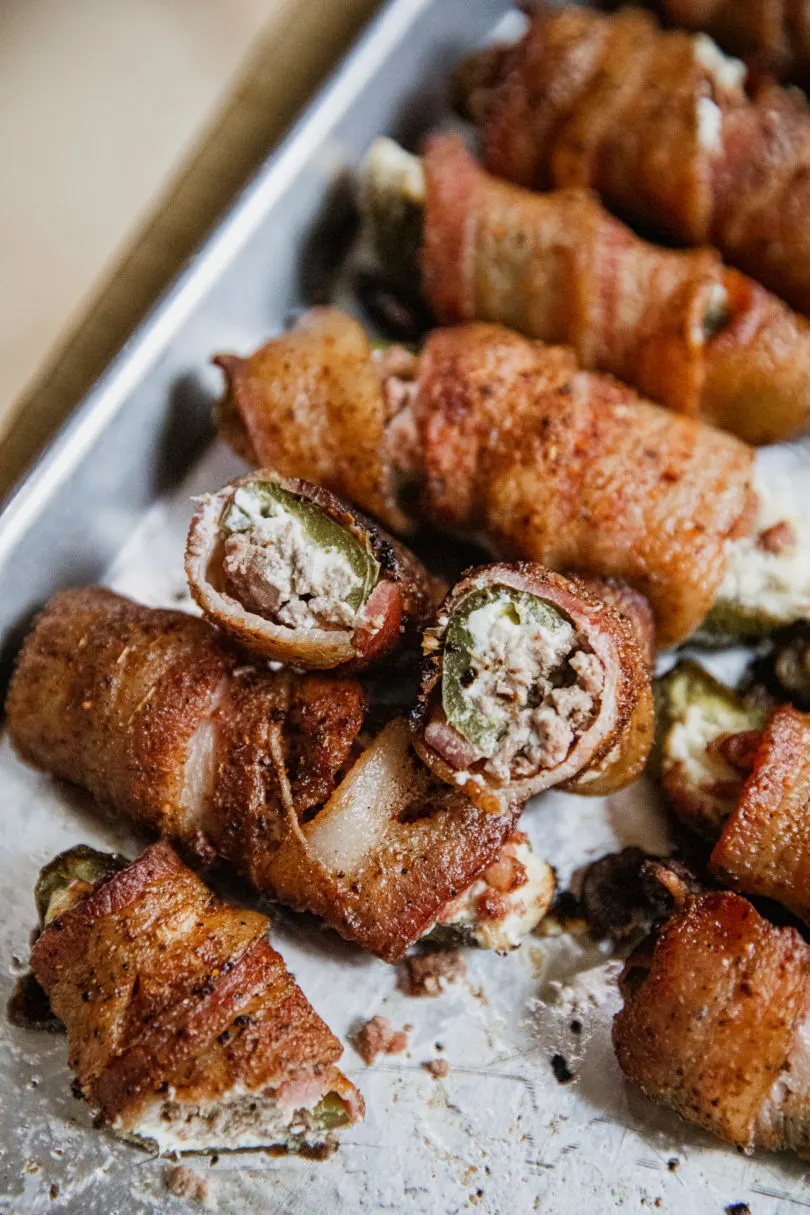 Smoked Hog Stuffed Jalapeno Poppers