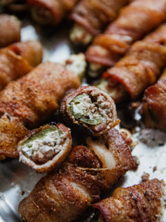 Smoked Hog Stuffed Jalapeno Poppers