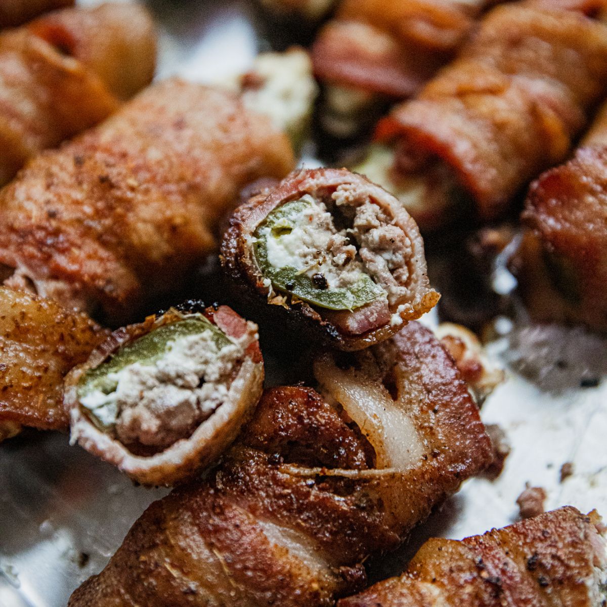 Smoked Hog-Stuffed Jalapeño Poppers