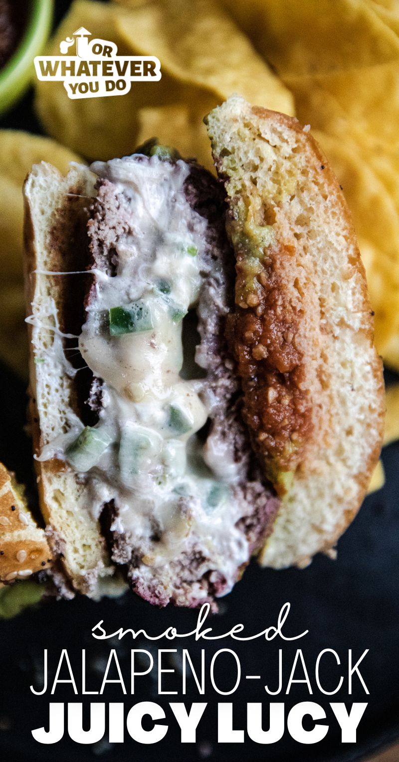 Smoked Jalapeño Jack Juicy Lucy