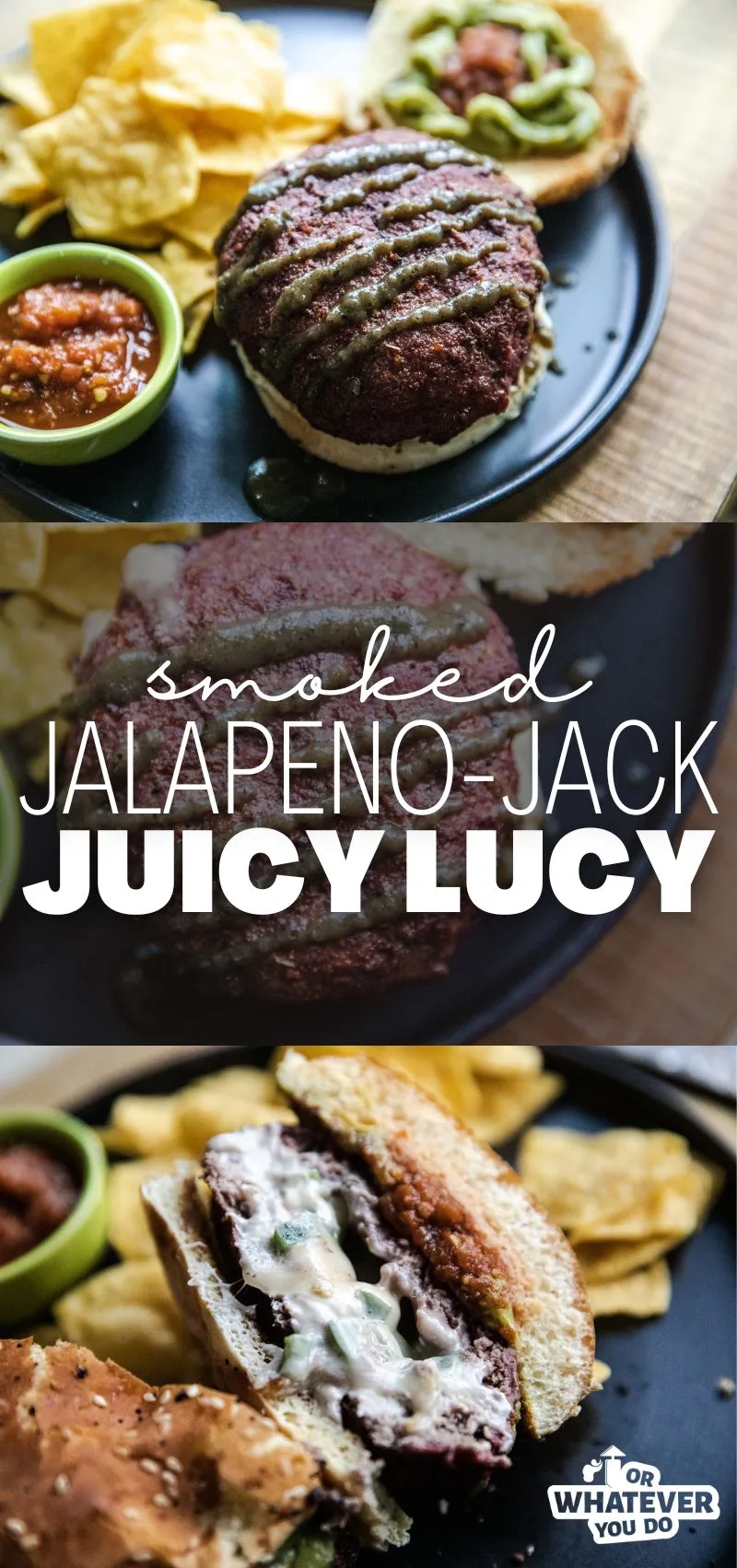 Smoked Jalapeño Jack Juicy Lucy