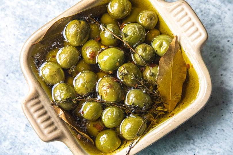 Traeger Smoked Olives