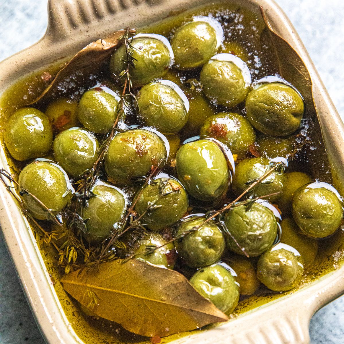Smoked Olives