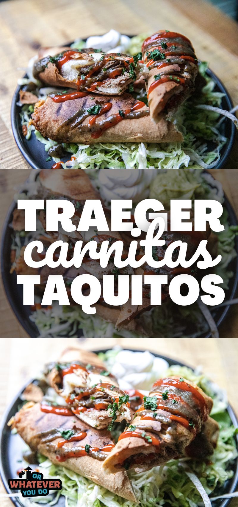 Traeger Carnitas Taquitos