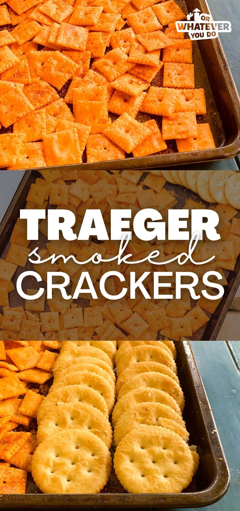Traeger Smoked Crackers