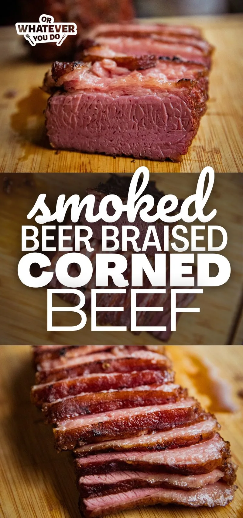 Smoked Beer Braised Corned Beef