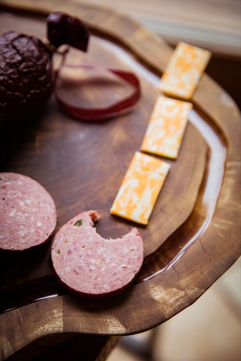 Smoked Wild Hog Summer Sausage