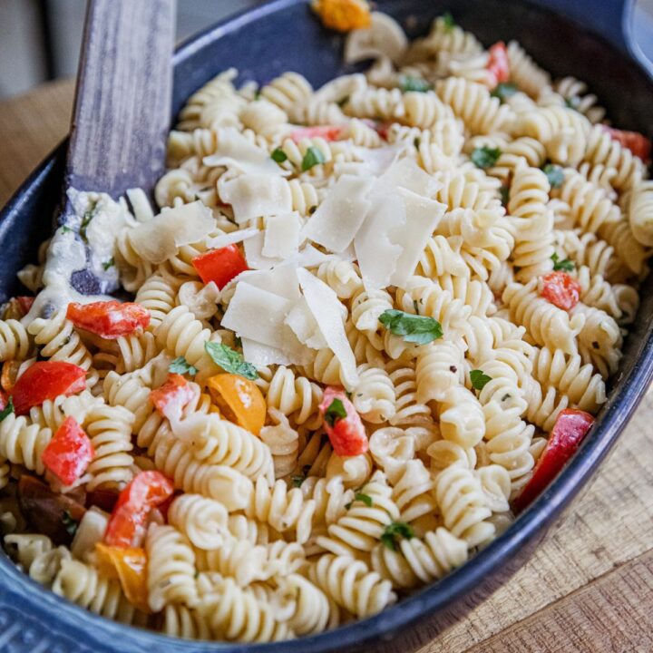 Traeger Boursin Pasta