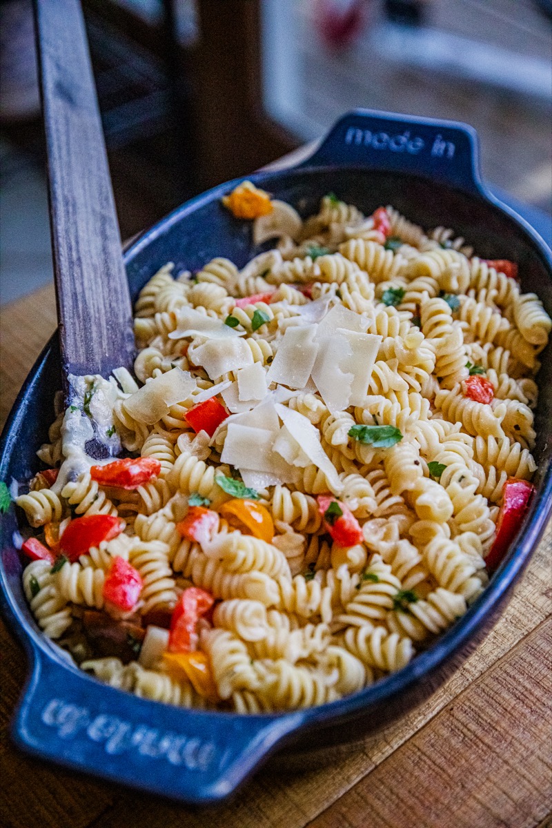 Traeger Boursin Pasta