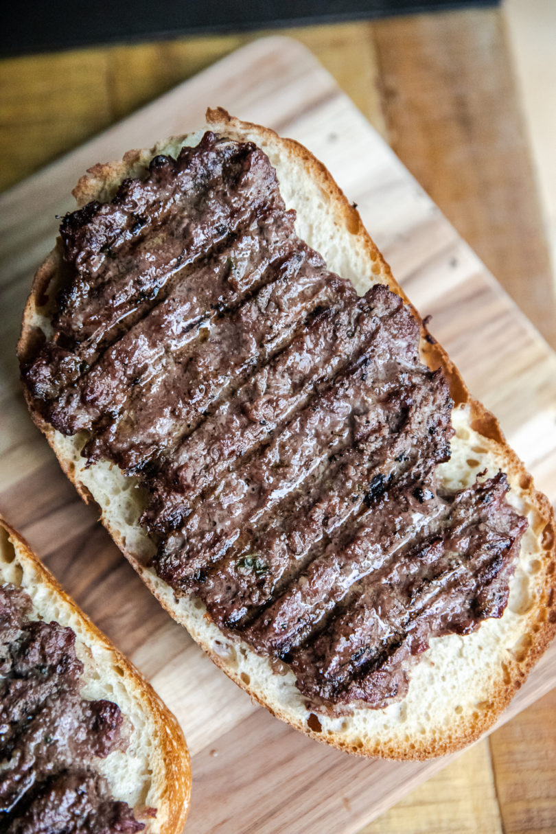 Grilled Meatball Sub Bread