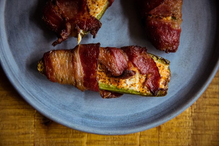 Beef Bacon Jalapeño Poppers
