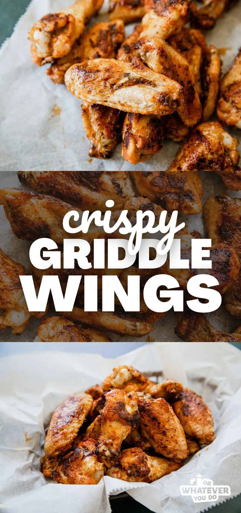 Crispy Griddle Wings