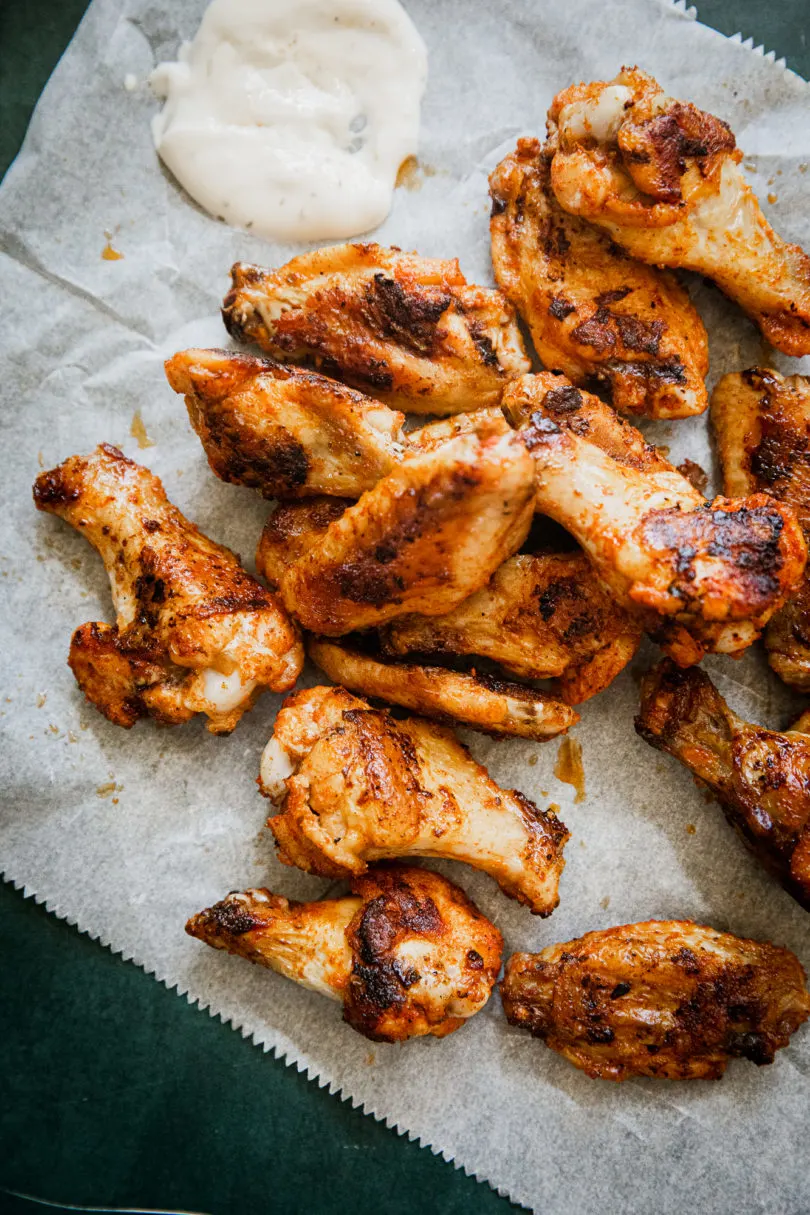 Crispy Griddle Chicken Wings