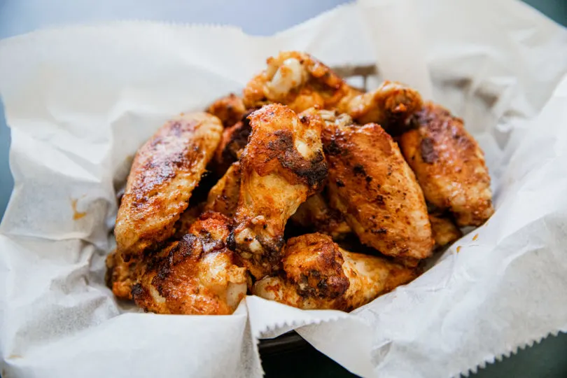 Crispy Blackstone Chicken Wings