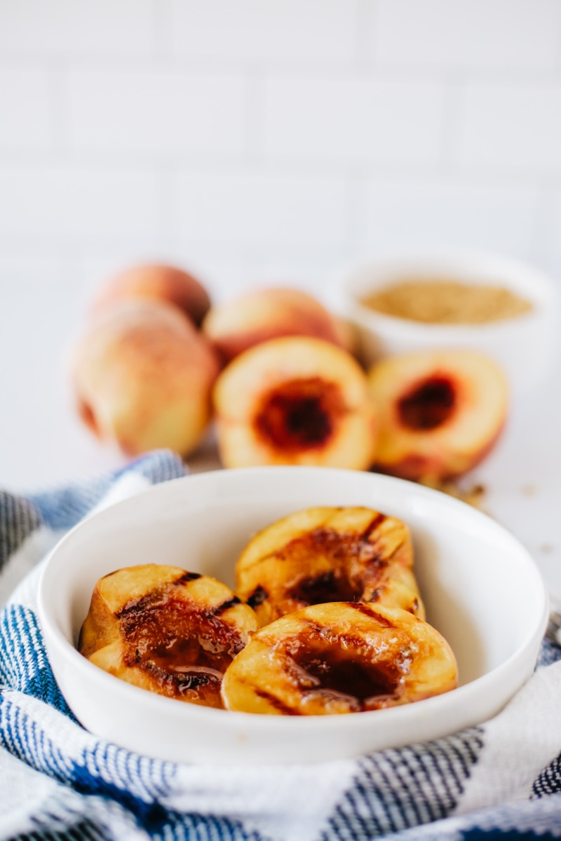 Grilled Peaches