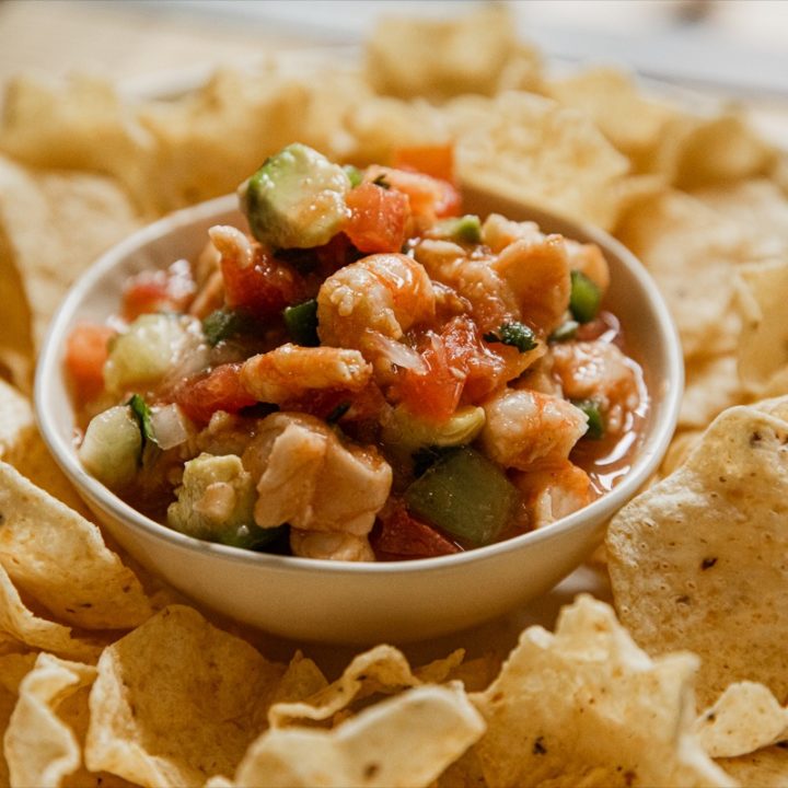 Rockfish and Spot Prawn Ceviche