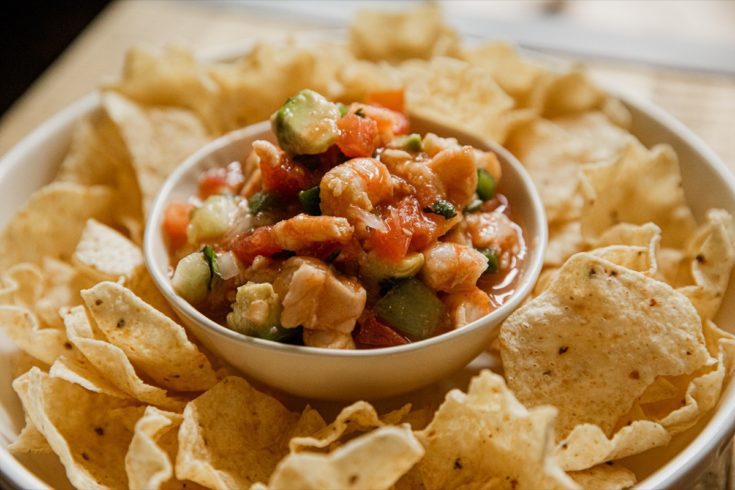 Rockfish and Spot Prawn Ceviche