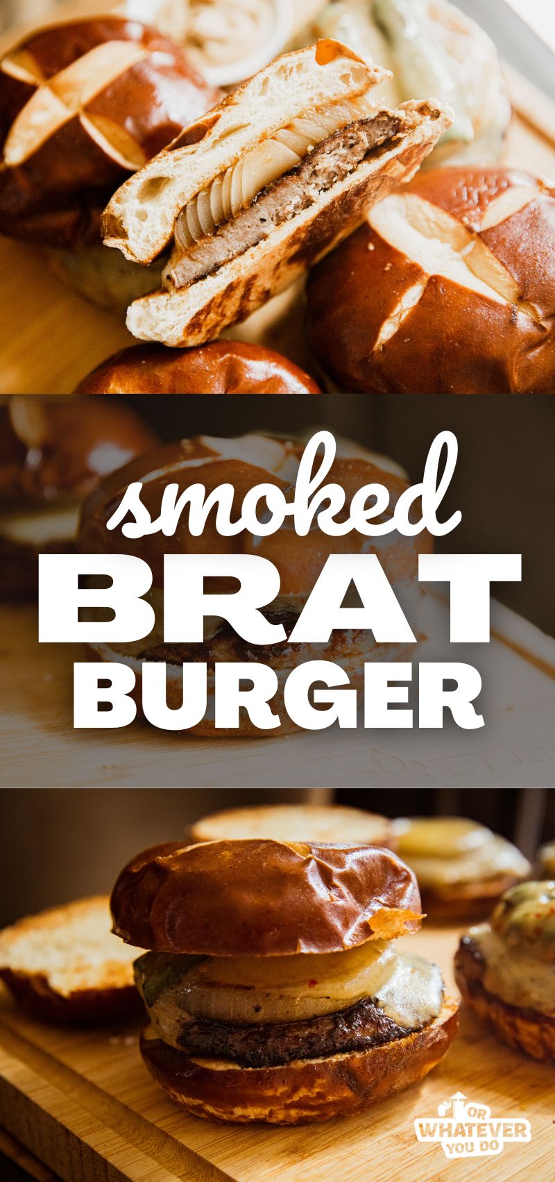 Smoked Brat Burger