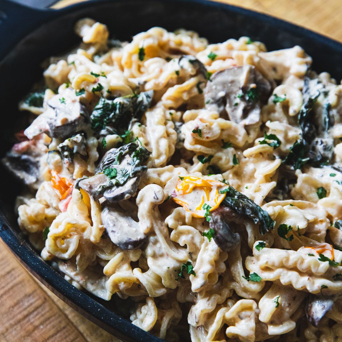 Traeger Smoked Cream Cheese Pasta