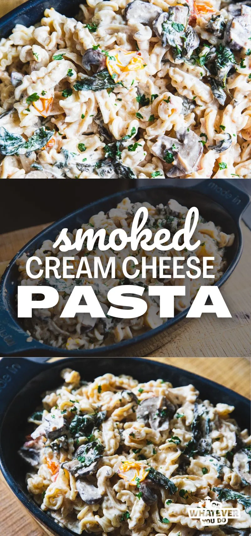 Smoked Cream Cheese Pasta