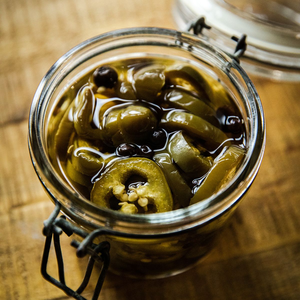 Smoked Pickled Jalapeños