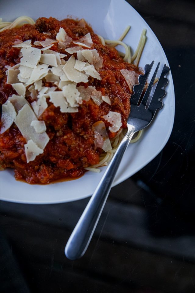 Homemade Bison Bolognese – Or Whatever You Do