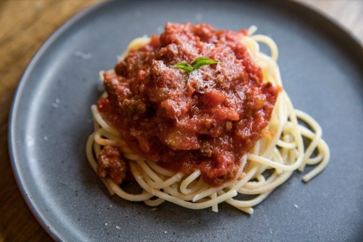 Spaghetti and Meat Sauce Recipe