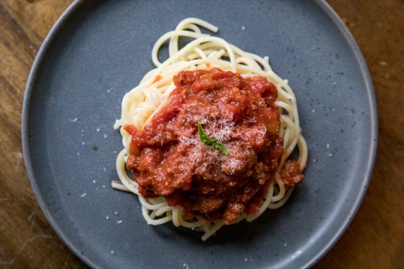 Spaghetti and Meat Sauce