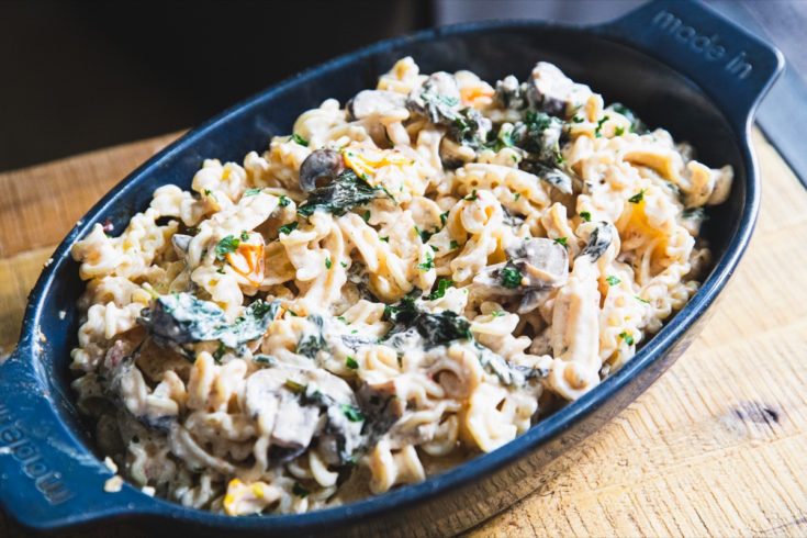 Traeger Smoked Cream Cheese Pasta