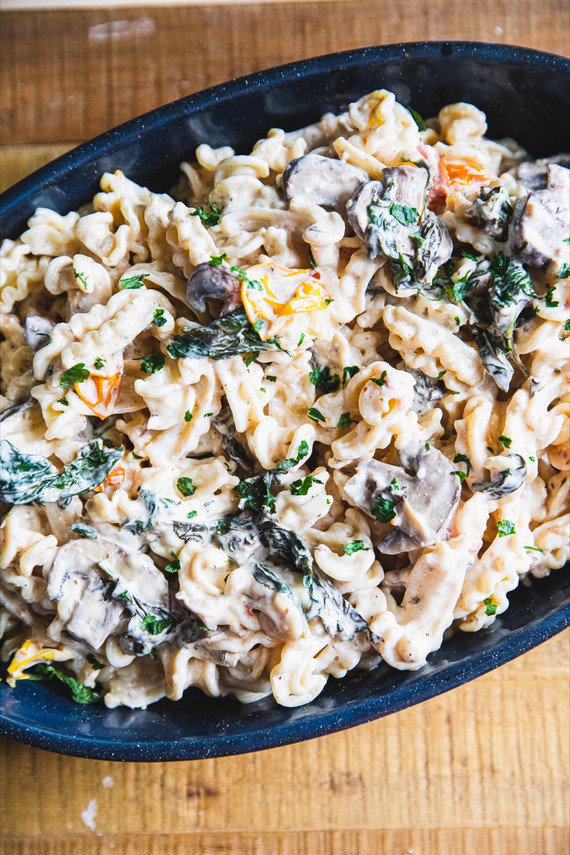 Traeger Cream Cheese Pasta