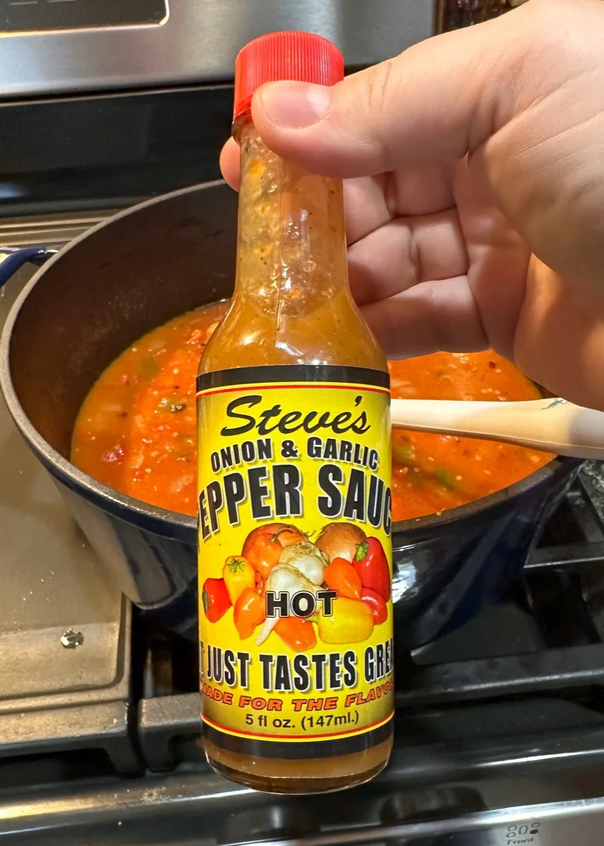 Steve's Onion & Garlic Hot Pepper Sauce