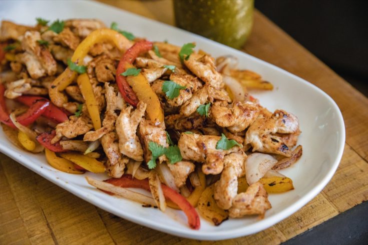 Blackstone Chicken Fajitas