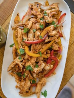 Blackstone Chicken Fajitas