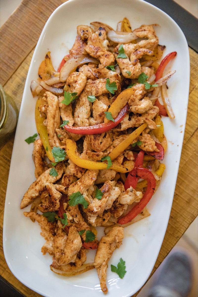 Blackstone Chicken Fajitas