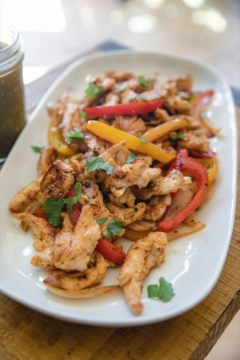 Blackstone Chicken Fajitas