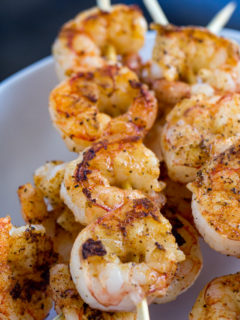 Griddle Shrimp Kabobs