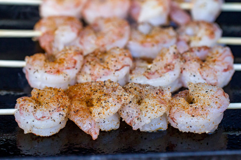 Griddle Shrimp Kabobs