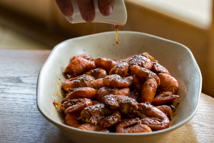 Cajun Peel and Eat Spot Prawns