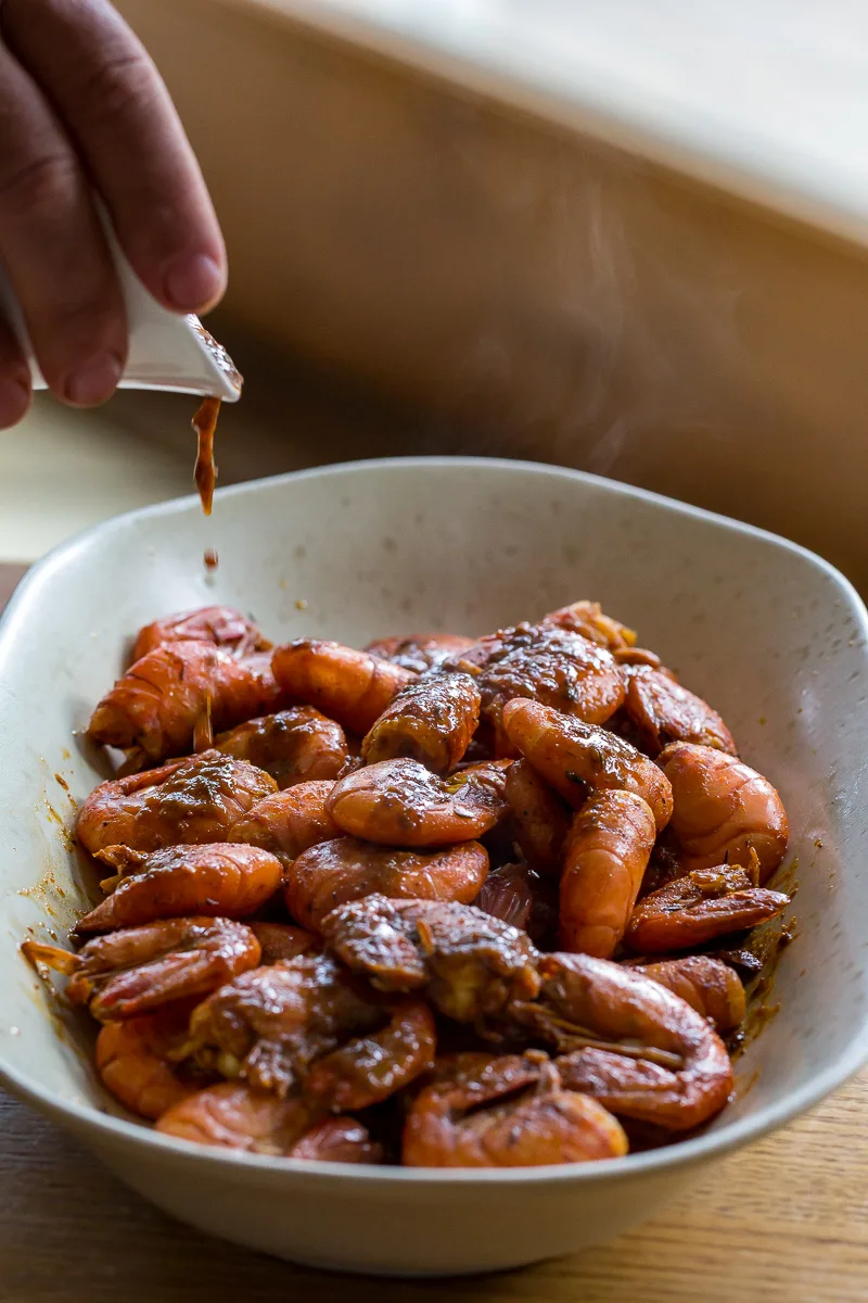 Cajun Peel and Eat Spot Prawns